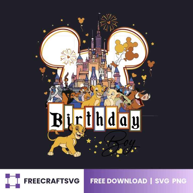 Birthday Boy, Cute Birthday Boy Design, Kids Birthday Shirt SVG