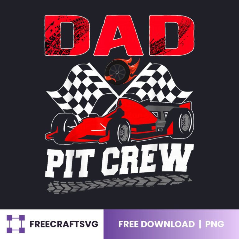 Dad Pit Crew PNG