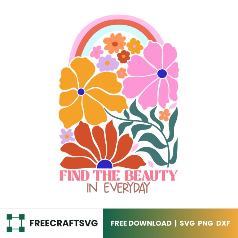 Find The Beauty In Everyday Boho SVG