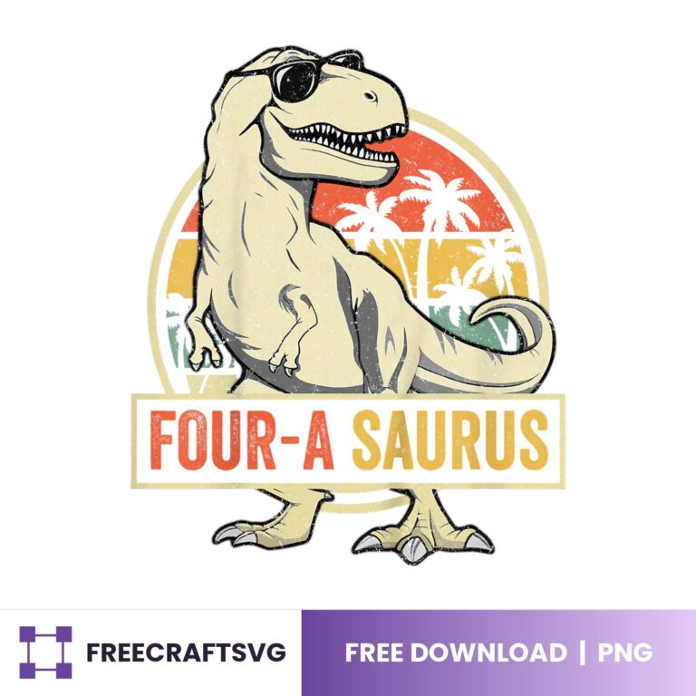 Four A Saurus PNG