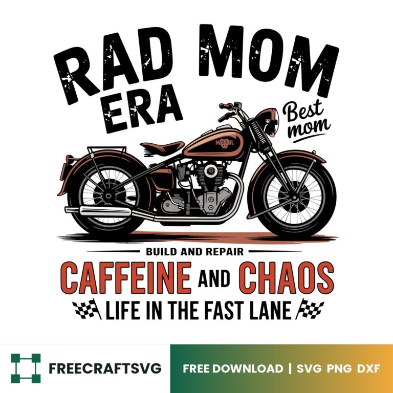 Rad Mom Era SVG