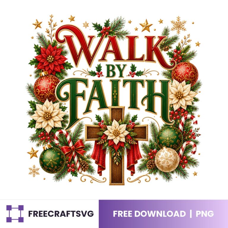 Walk By Faith PNG