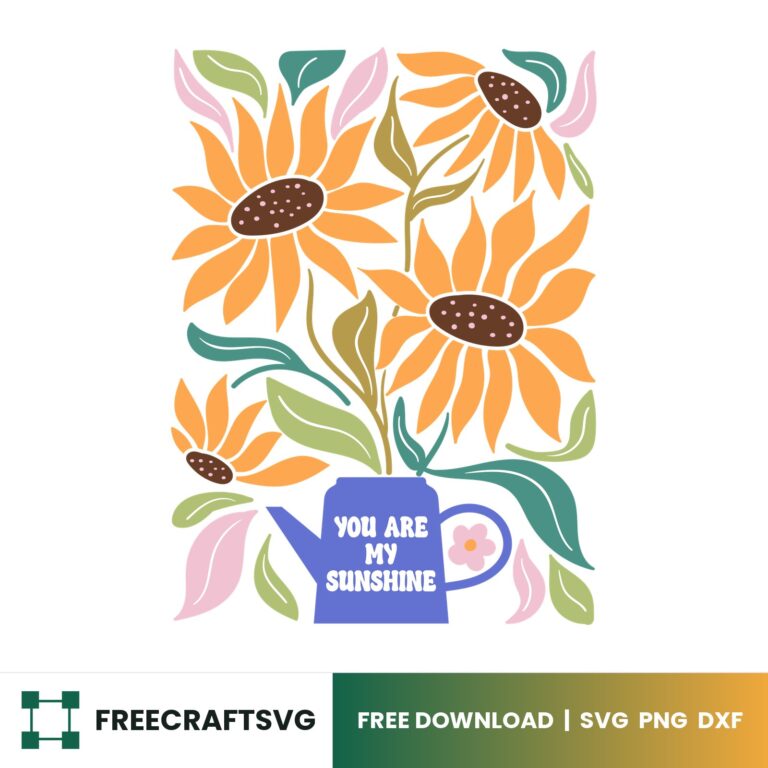 You Are My Sunshine Boho SVG